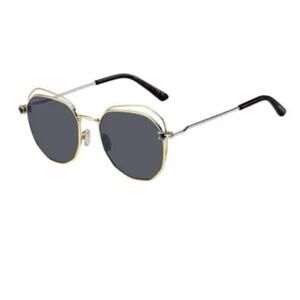 Jimmy Choo FRANNY/S J5G/IR Oval Gold Full Rim Sunglasses Women’s Sz 54-19-150